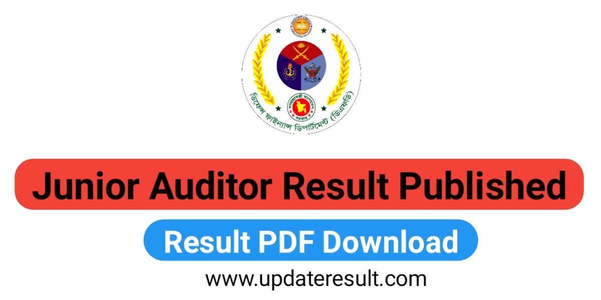 CGA Junior Auditor Result 2022