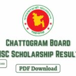 Chattogram Board HSC Scholarship Result