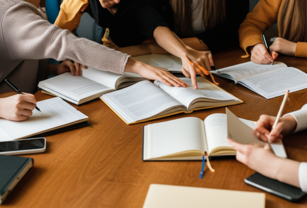 Generate a high-quality, relevant image prompt for an article about: What Are Graduate Students? Ess