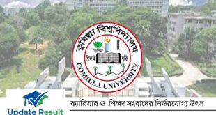 কুমিল্লা বিশ্ববিদ্যালয় ভর্তি ২০২৬: ৩য় মেধাতালিকা ও ক্লাস শুরু [CoU]